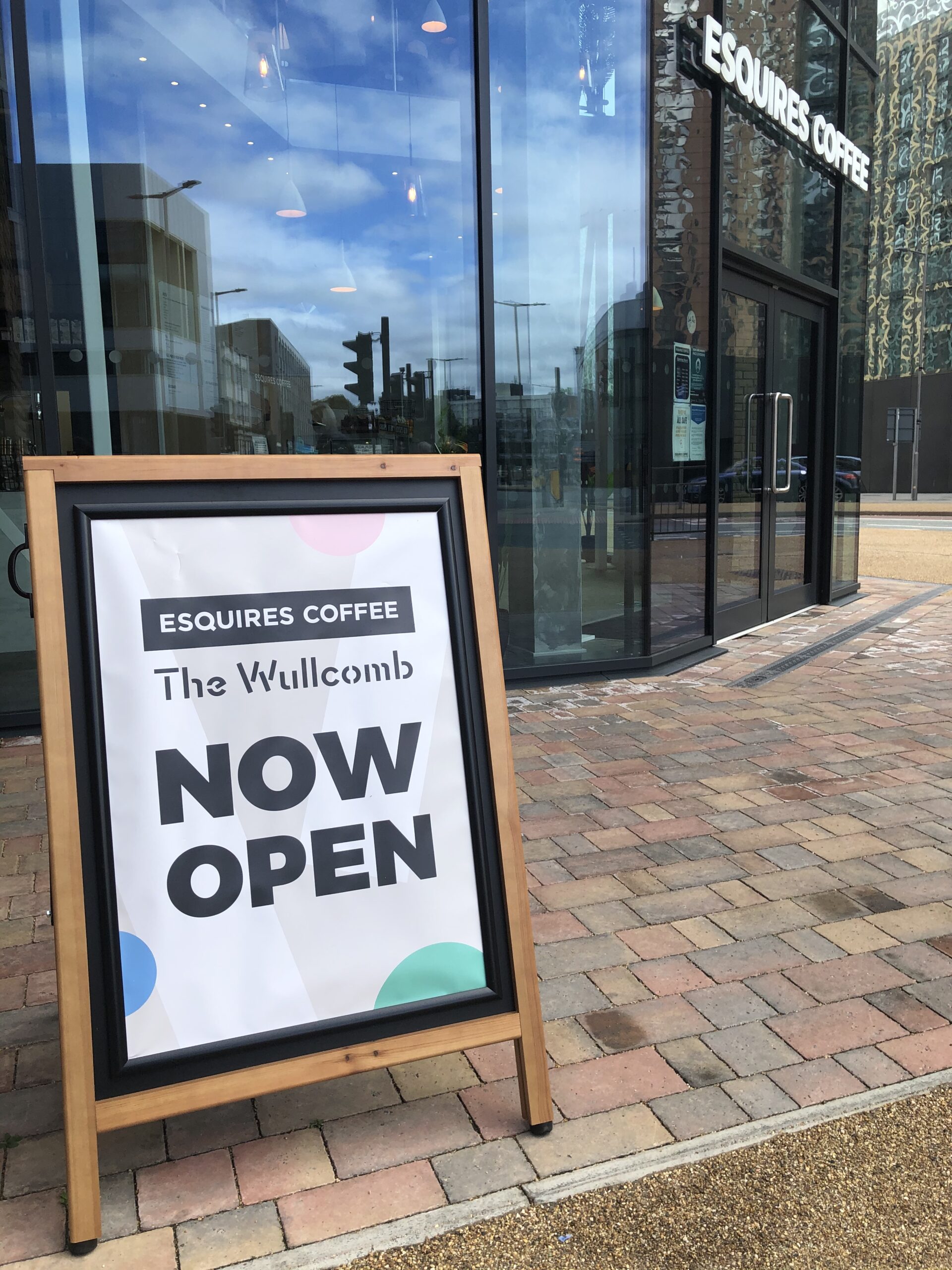 entrance and menu