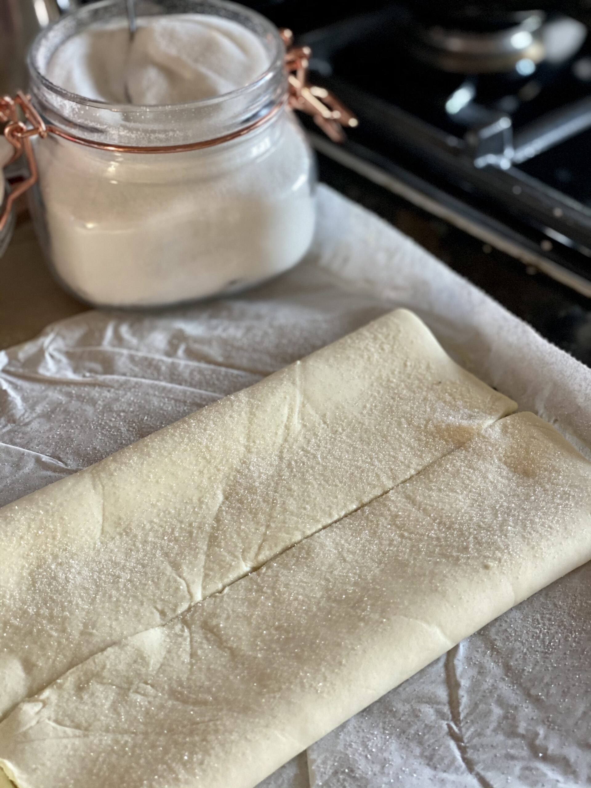 Cinnamon Palmiers recipe