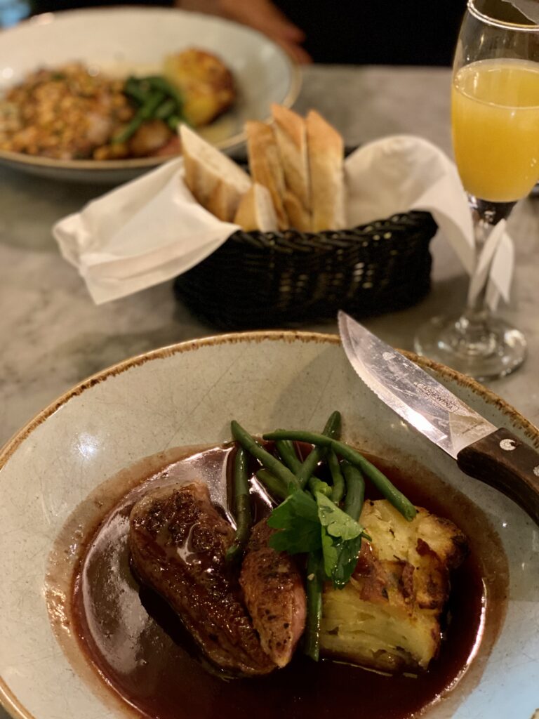 Bistrot Pierre Main meal Duck