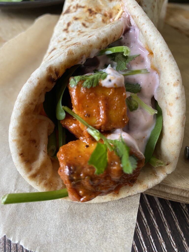 Paneer Makhani Wrap