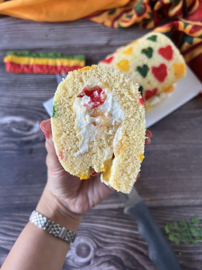 inside the cut swiss roll
