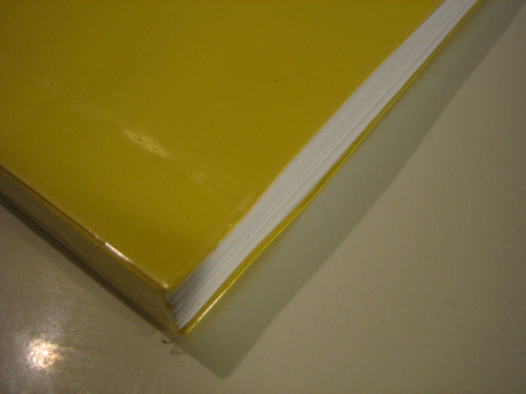 Easy paperback book binding howto