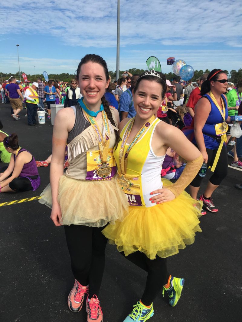 Disney Princess Half Marathon Costumes Pocahontas & Belle