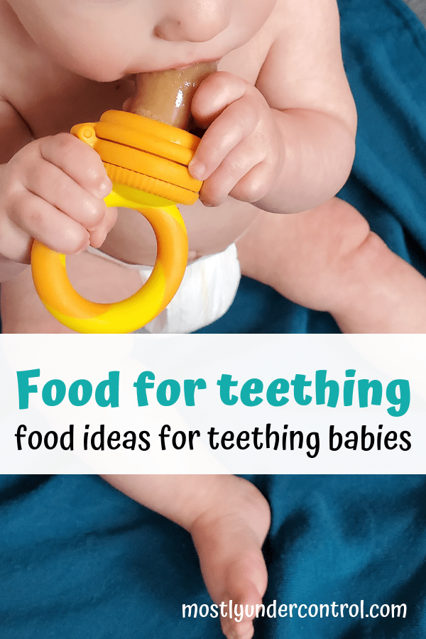 Food for Teething Mostly Under Control