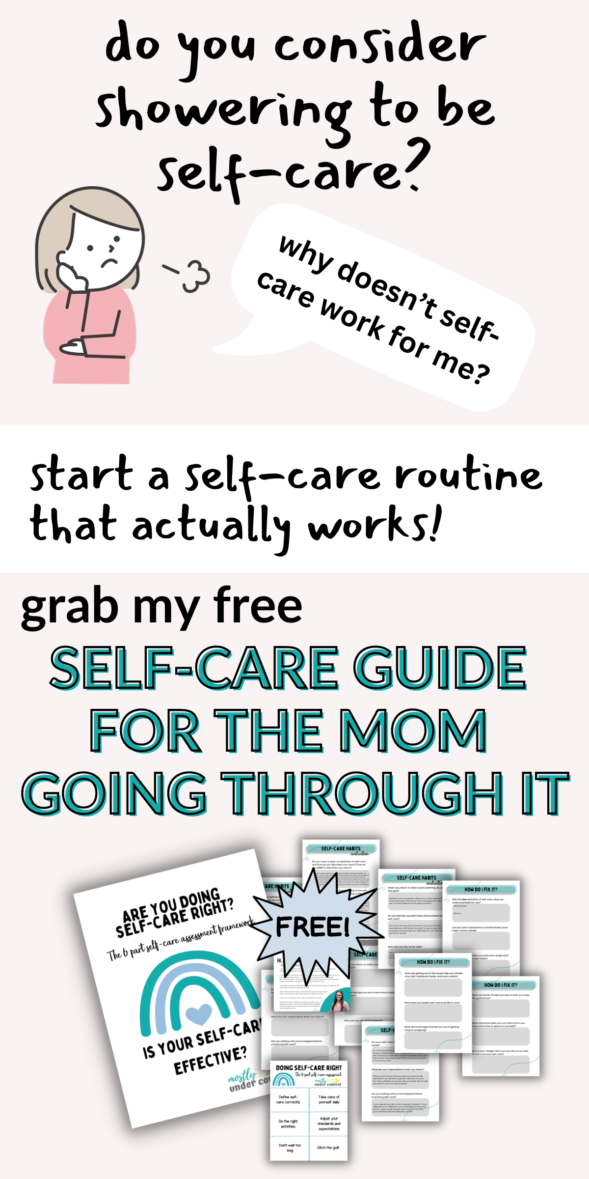 Self Care vs Self Maintenance For Moms What's The Difference? Mostly