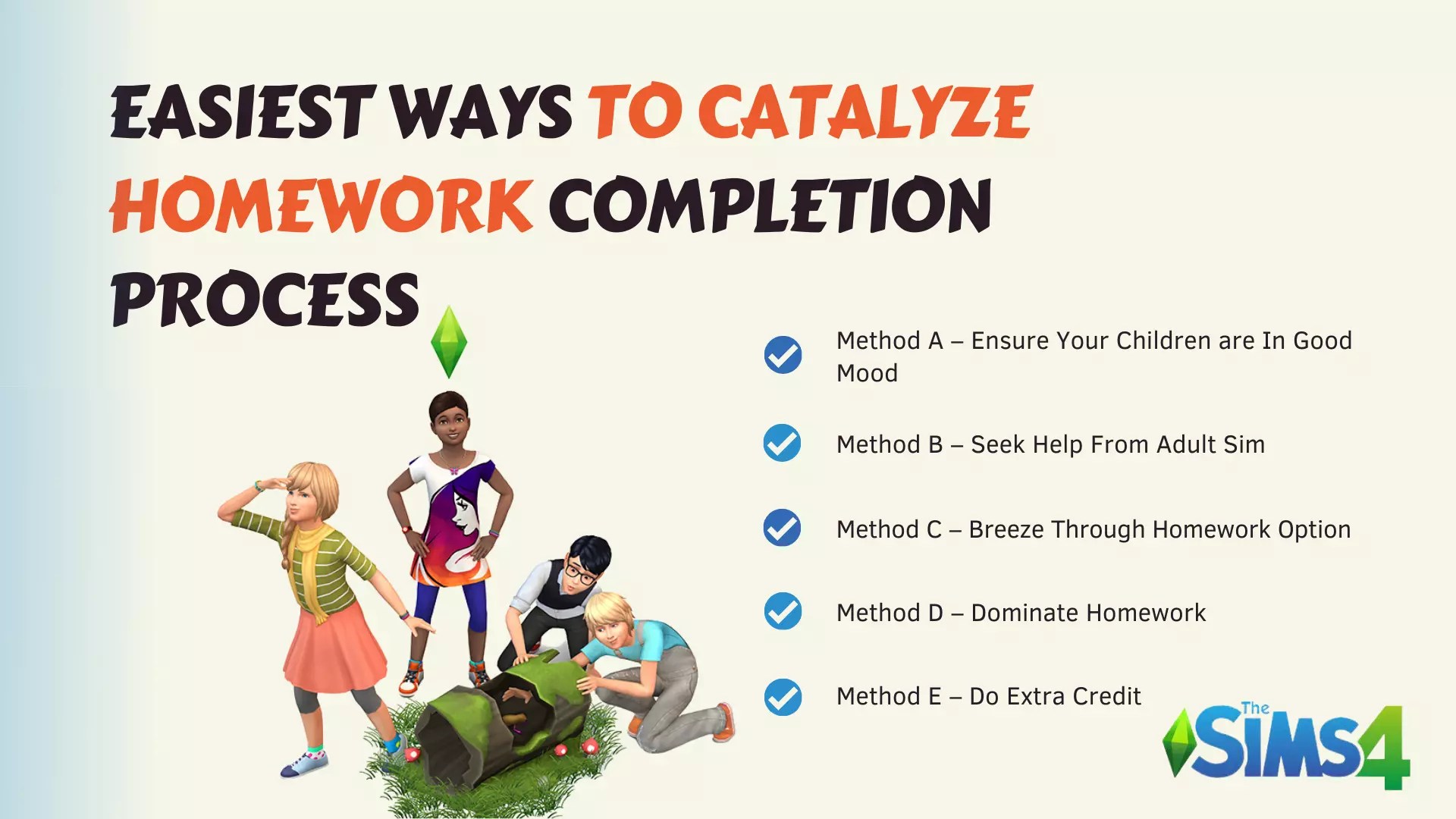 How to Do Homework in Sims 4 MostValuedNoob