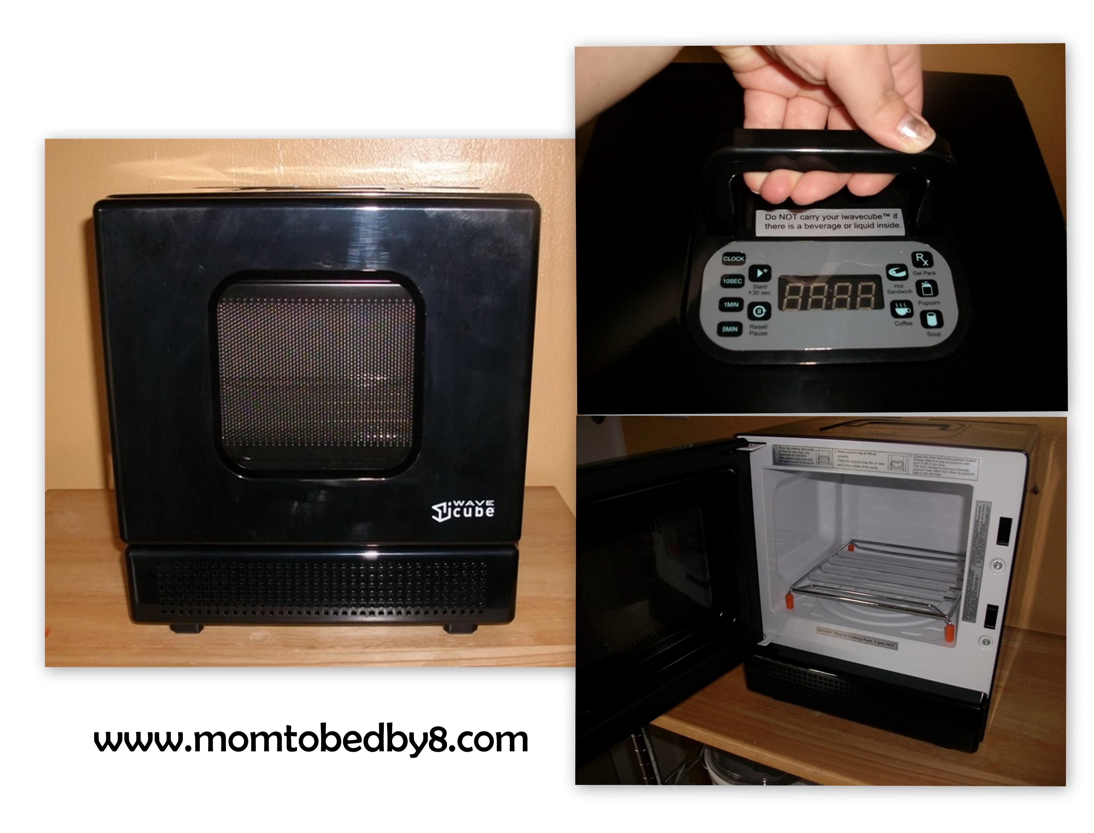 iWaveCube Mini Microwave Oven Review & Giveaway BTS Motherhood Defined