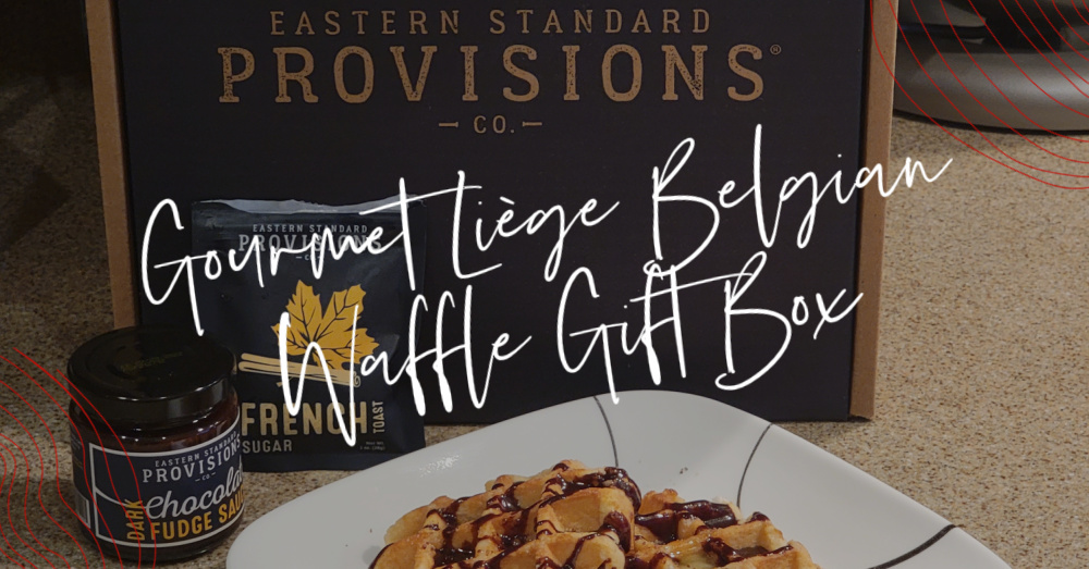 Eastern Standard Provisions Gourmet Liège Belgian Waffle Gift Box