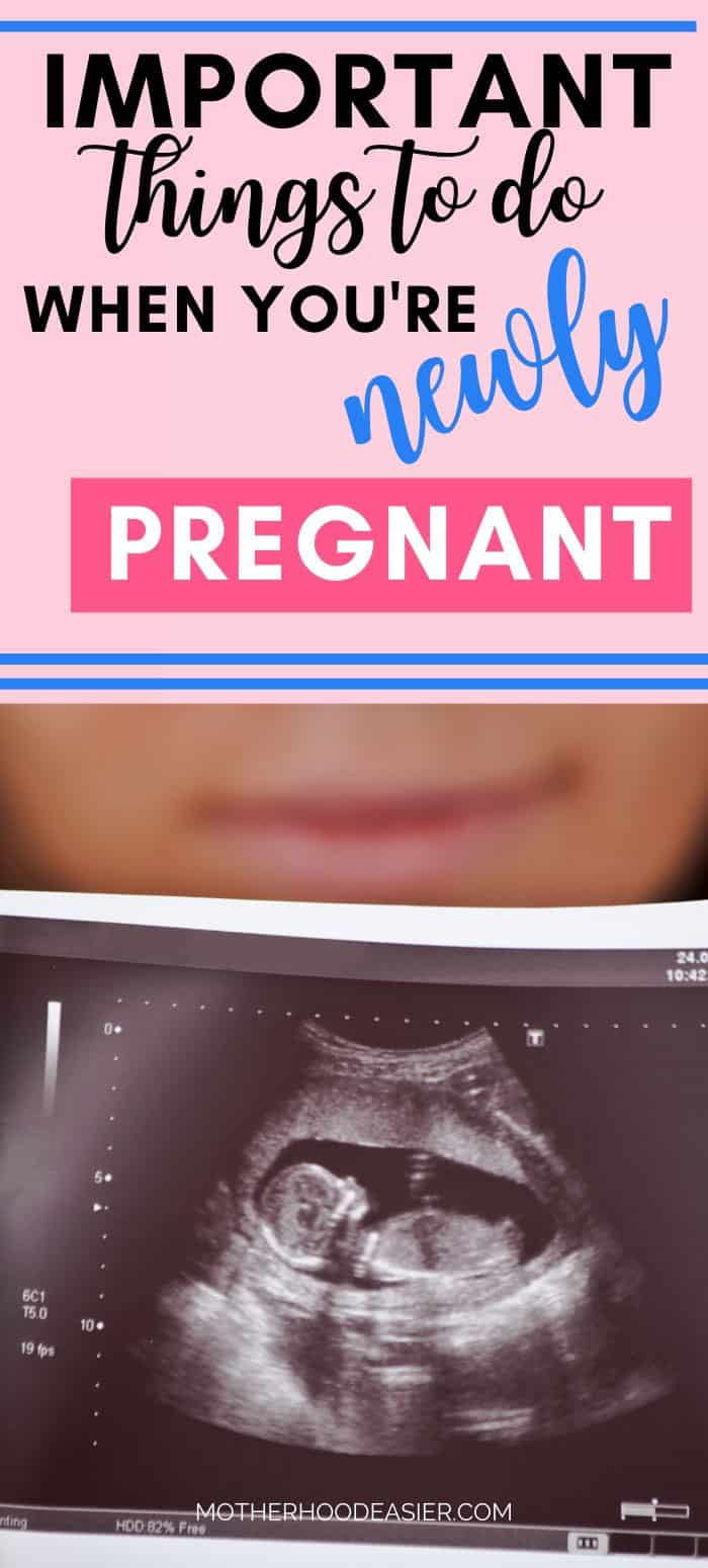 Things To Do When You Find Out You're Pregnant Motherhood Easier