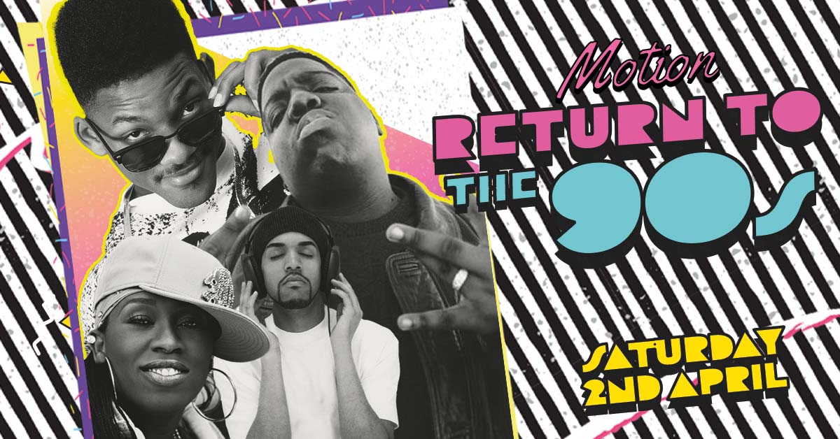 90’s House Party Return to the 90’s Motion Bristol