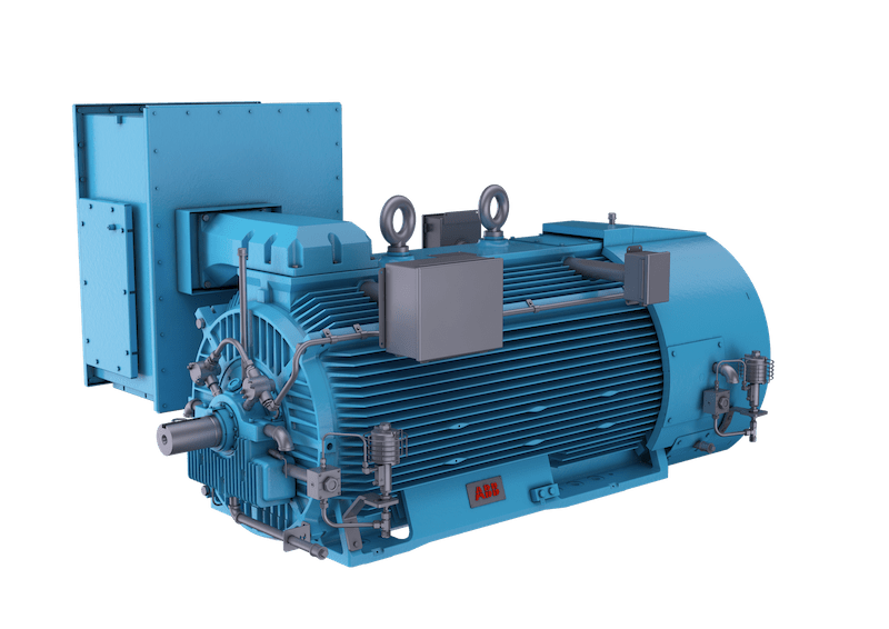 ABB launches high density AXR 5000 and 5800 rib cooled motors, designed
