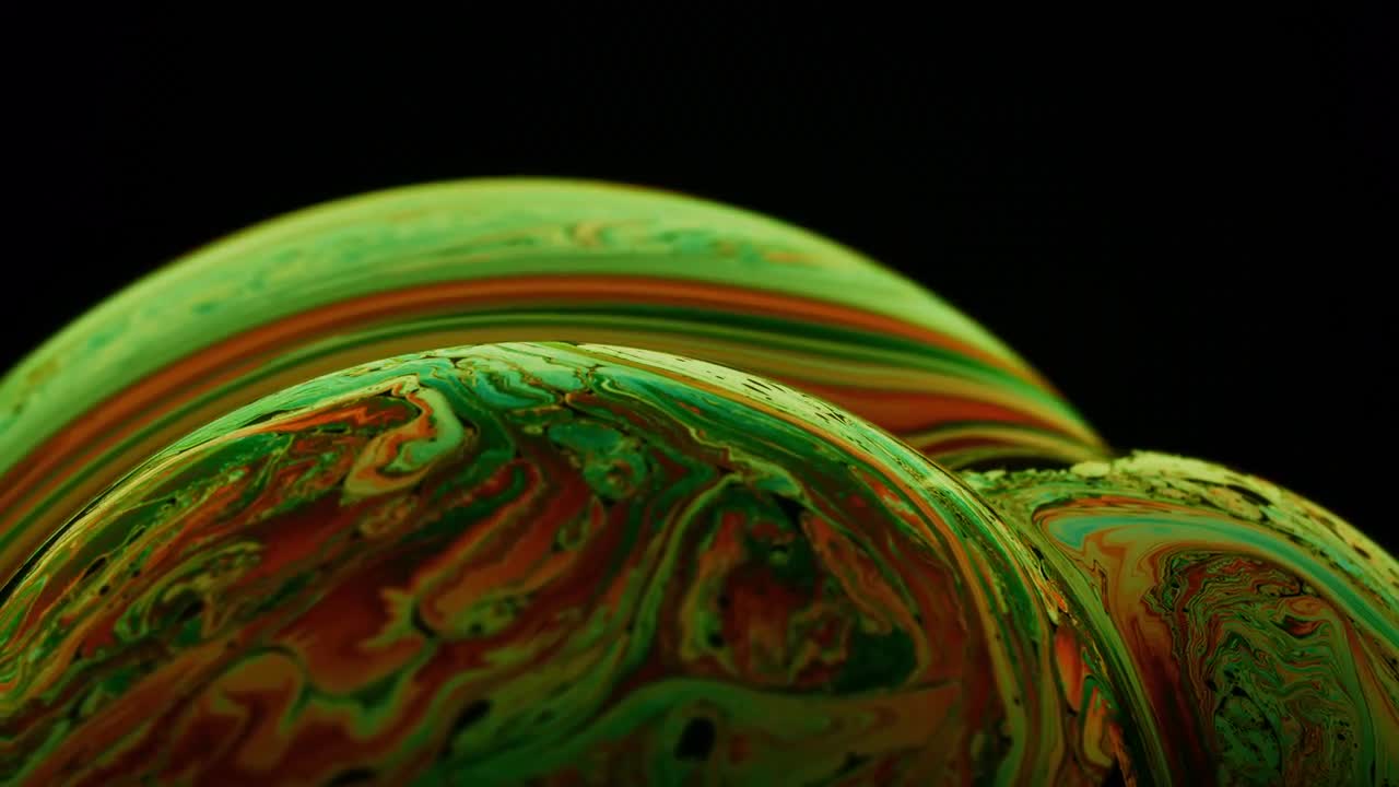 Color Streaks On Surface Stock Video Motion Array