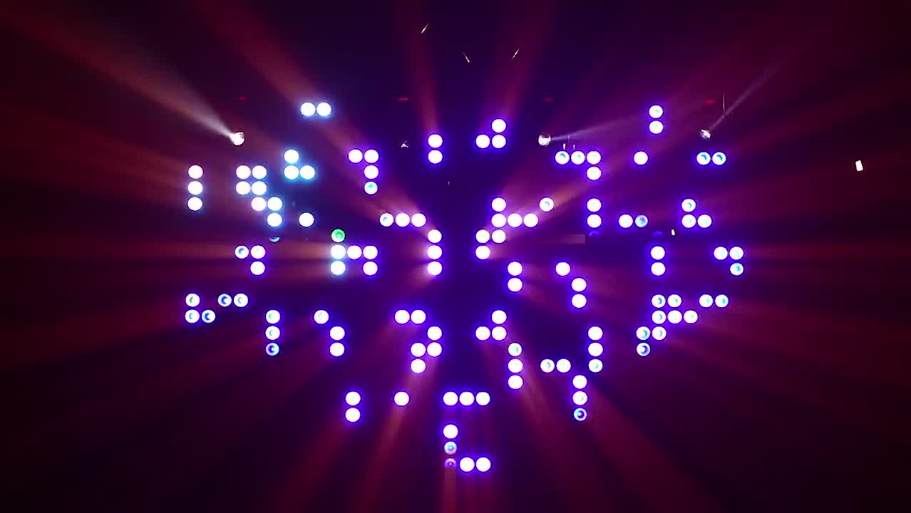 Shiny Disco Lights Flashing Stock Video Motion Array