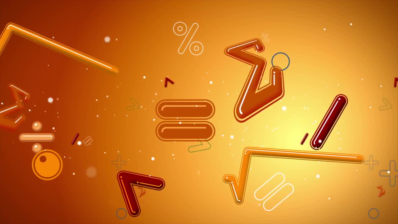 Math Symbols Stock Motion Graphics Motion Array