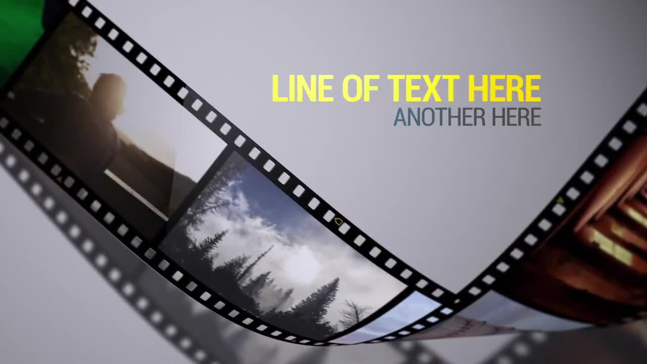 Film Strips After Effects Templates Motion Array