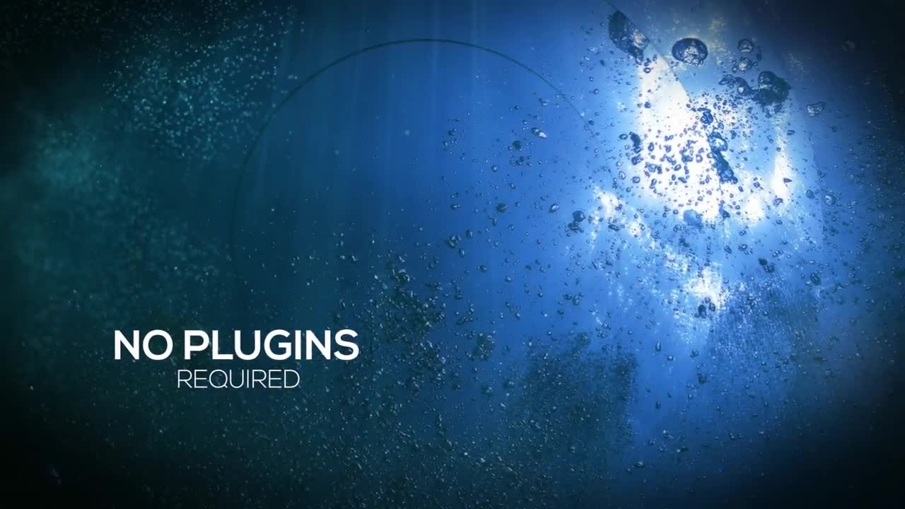 Underwater Parallax Slideshow After Effects Templates Motion Array