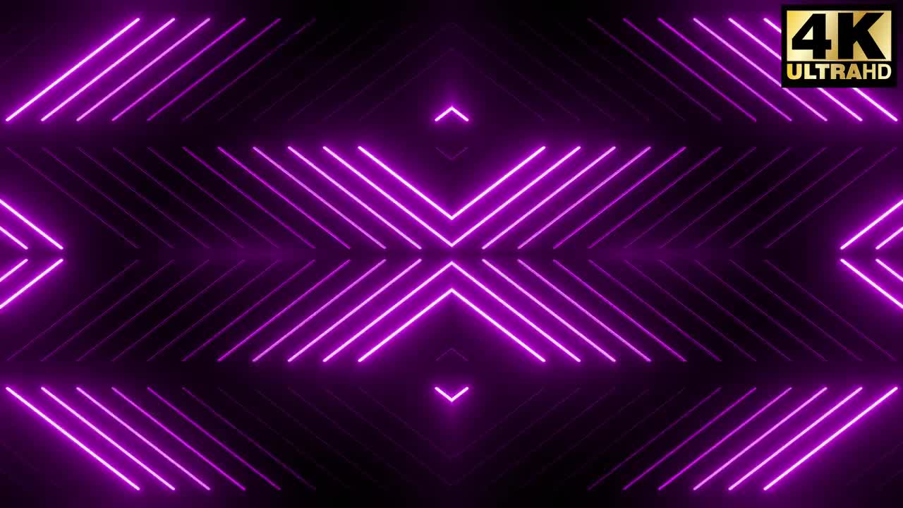 Purple Neon Lights Loop Pack Stock Motion Graphics Motion Array