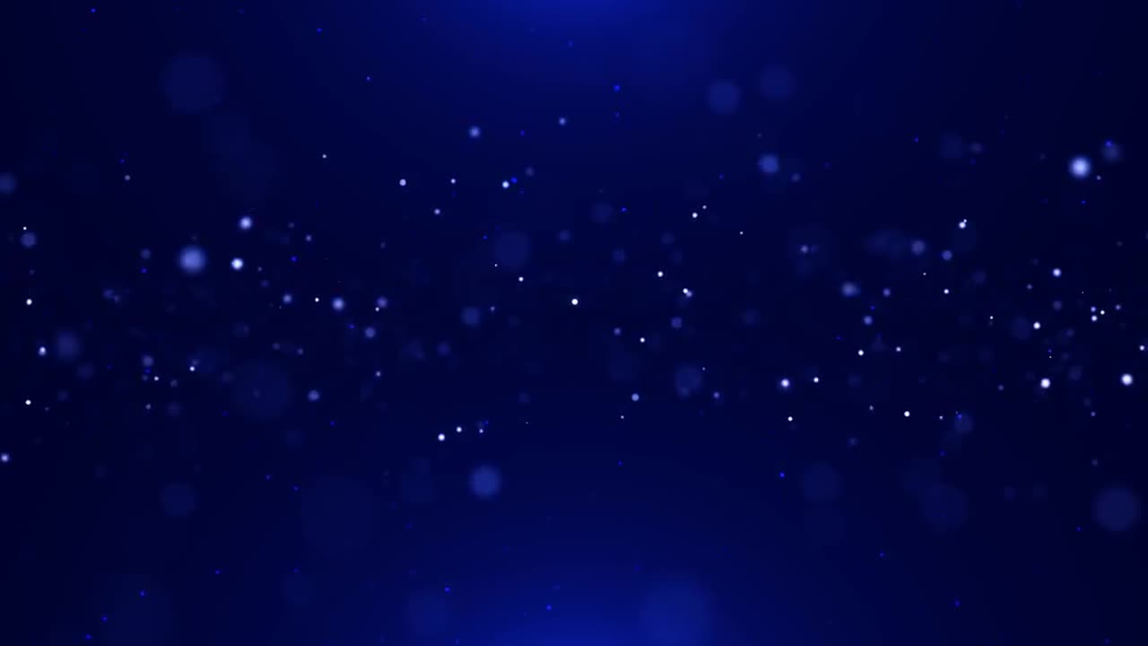 Blue Particles 4K Stock Motion Graphics Motion Array