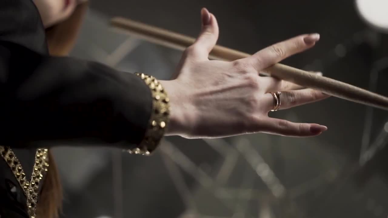 Spinning A Drumstick Stock Video Motion Array