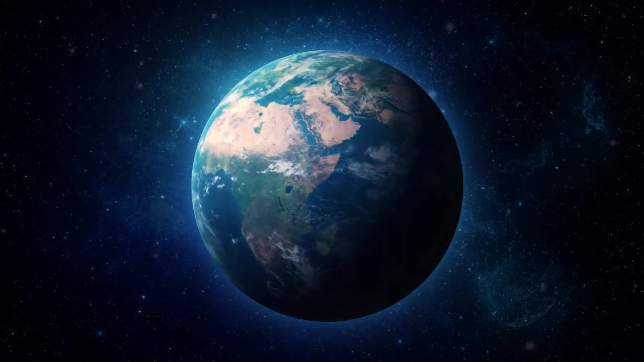 HyperRealistic Earth Zoom Out Stock Motion Graphics Motion Array