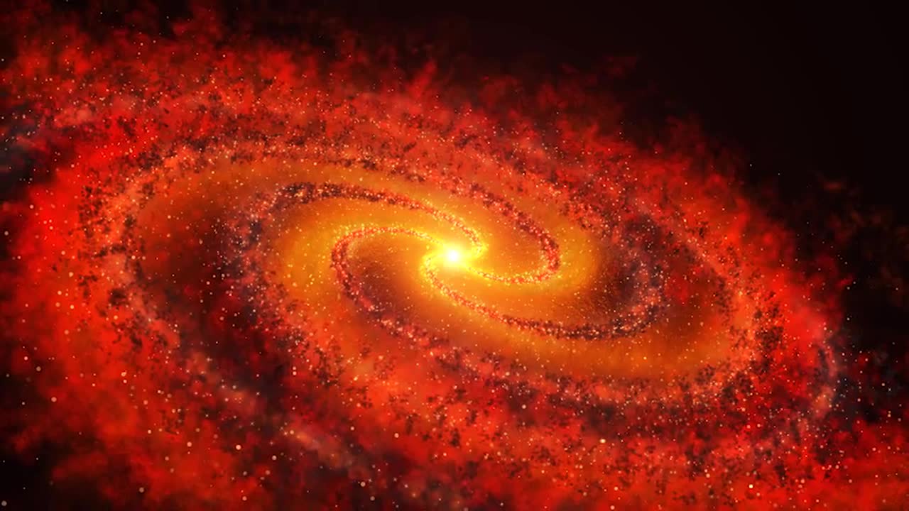 Red Galaxy Stock Motion Graphics Motion Array