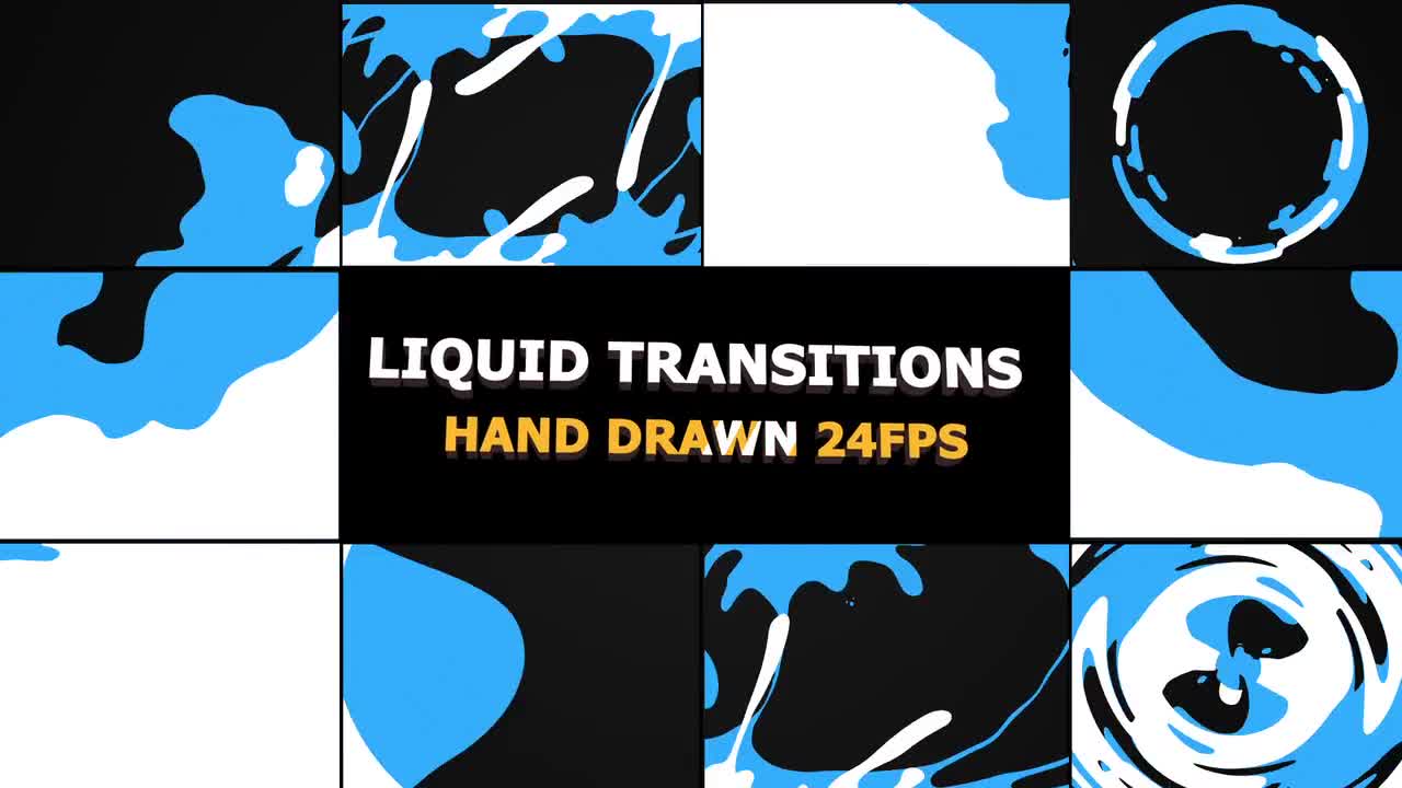 Liquid Transitions Stock Motion Graphics Motion Array