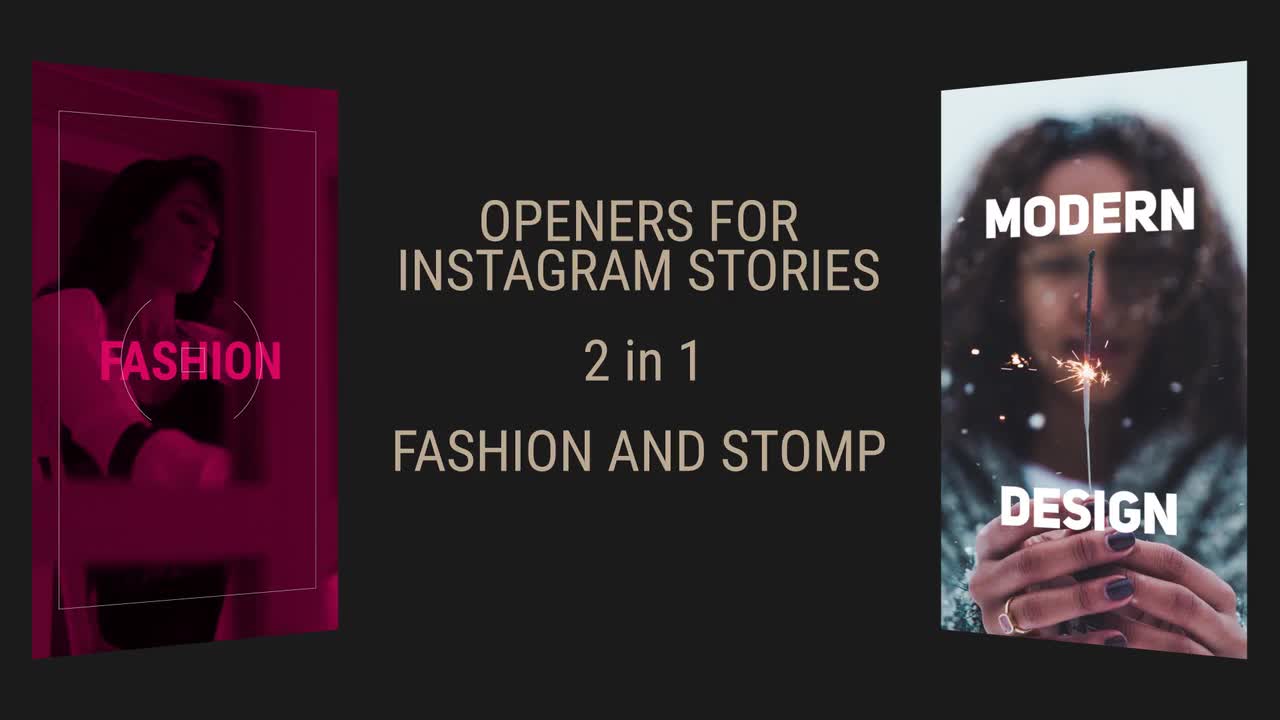 Instagram Stories Slideshow After Effects Templates