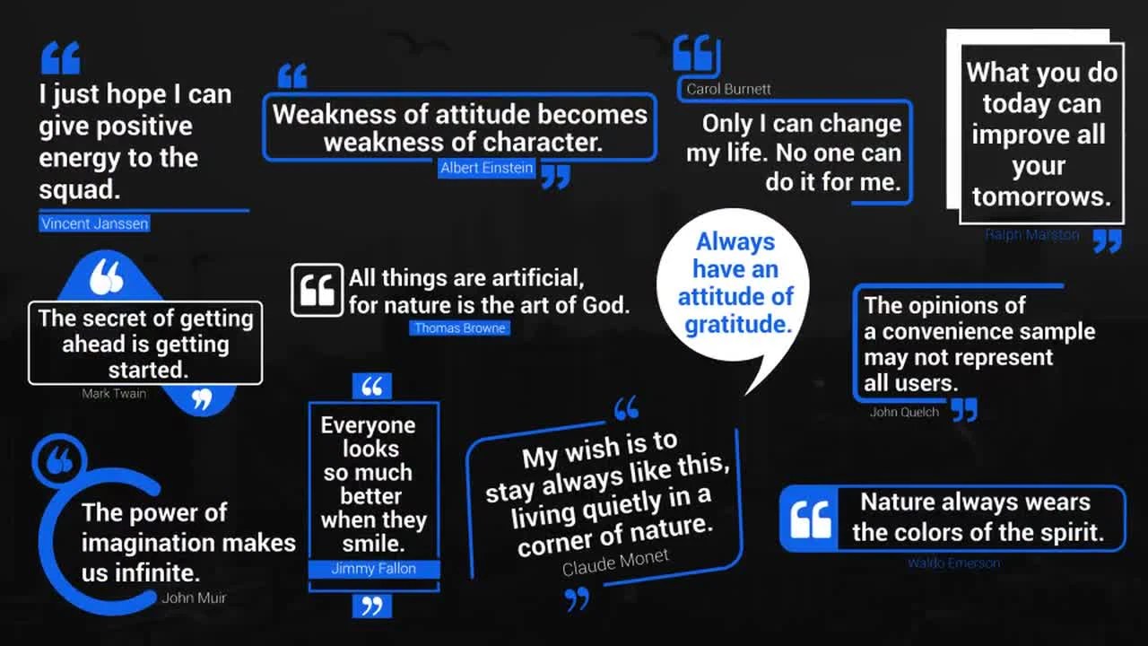 Minimal Quotes Lower Thirds Motion Graphics Templates Motion Array