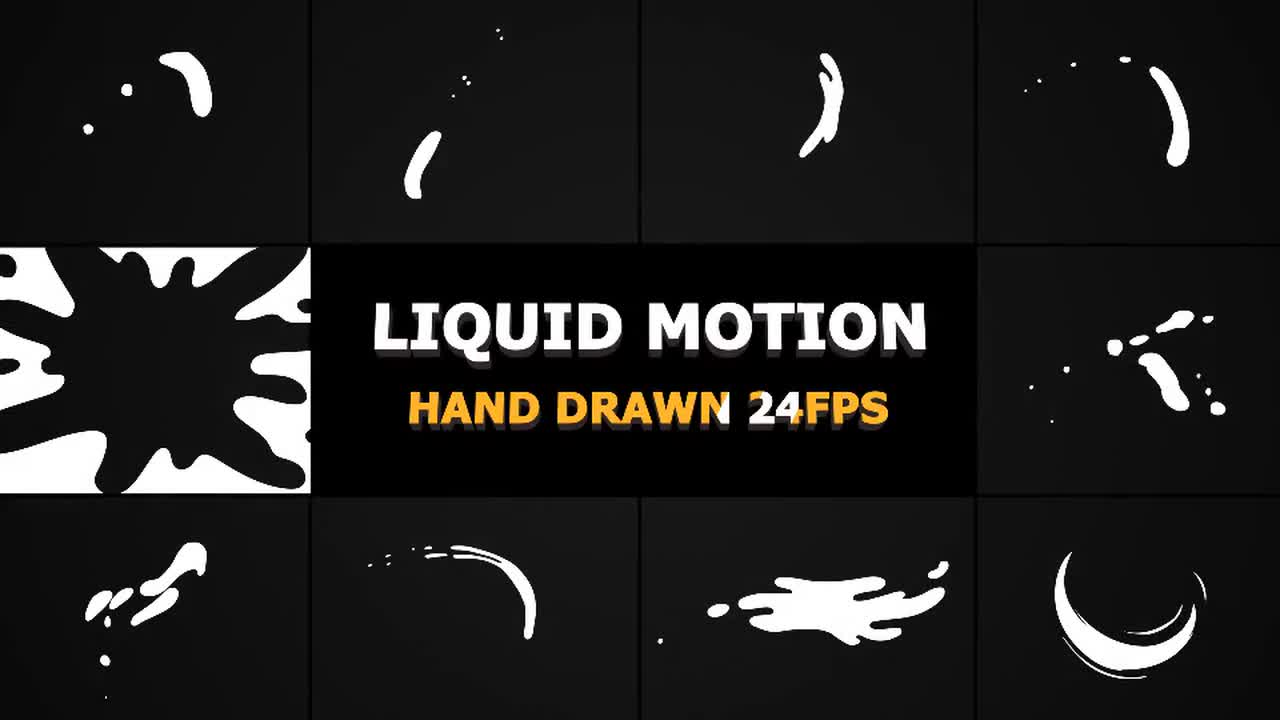 Liquid Motion Shapes Stock Motion Graphics Motion Array