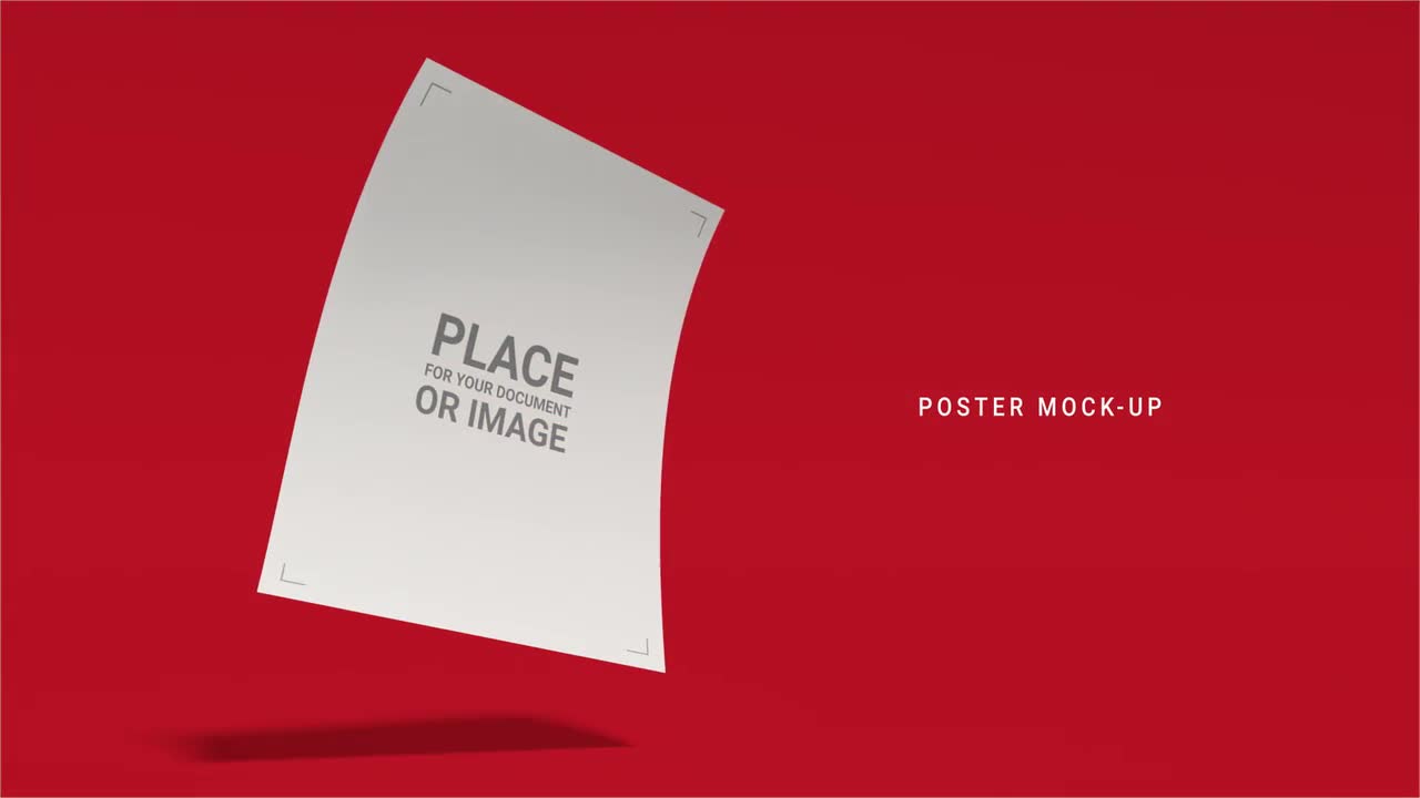 Poster Mockup After Effects Templates Motion Array