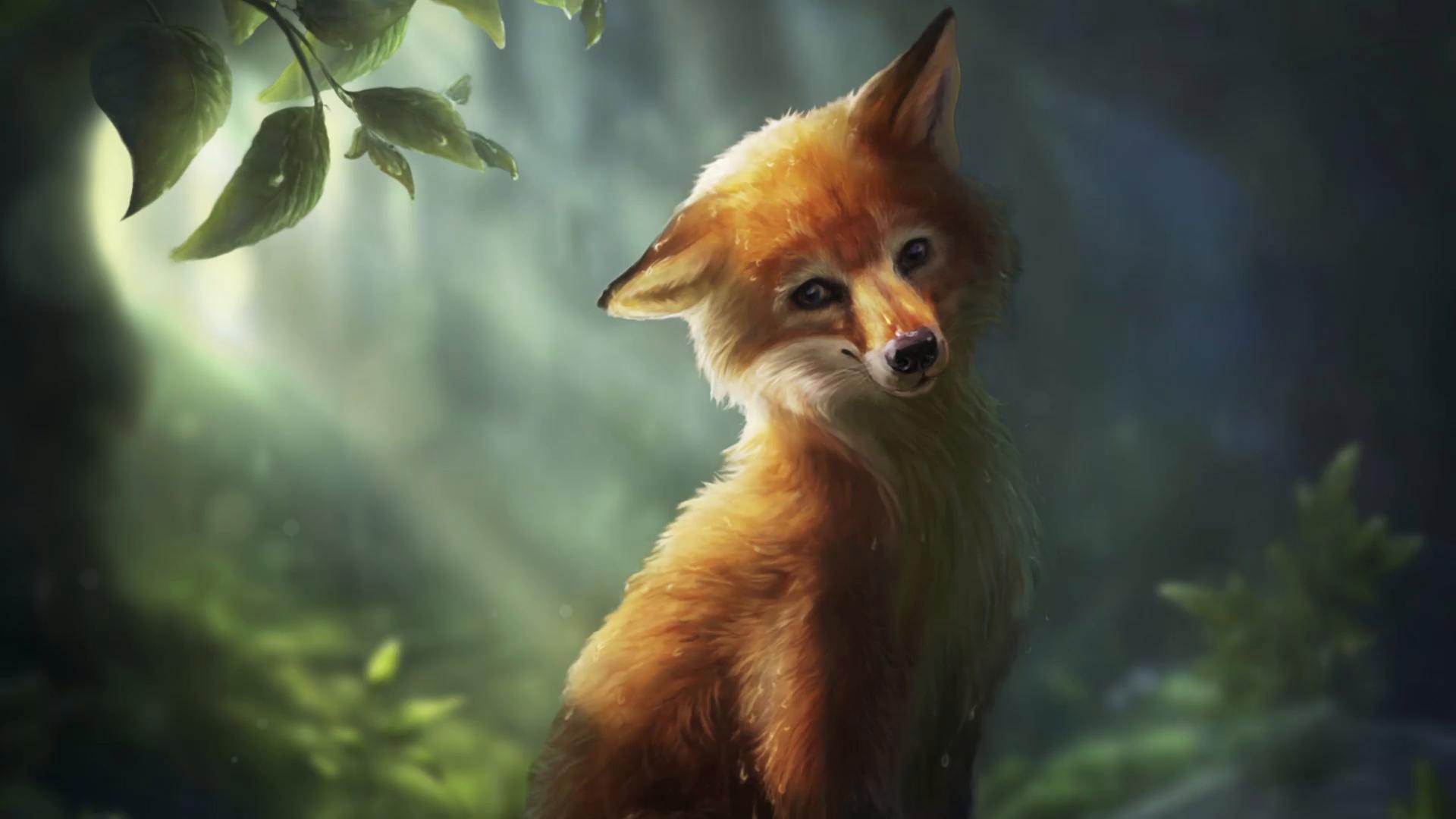 Cute Fox Live Wallpaper