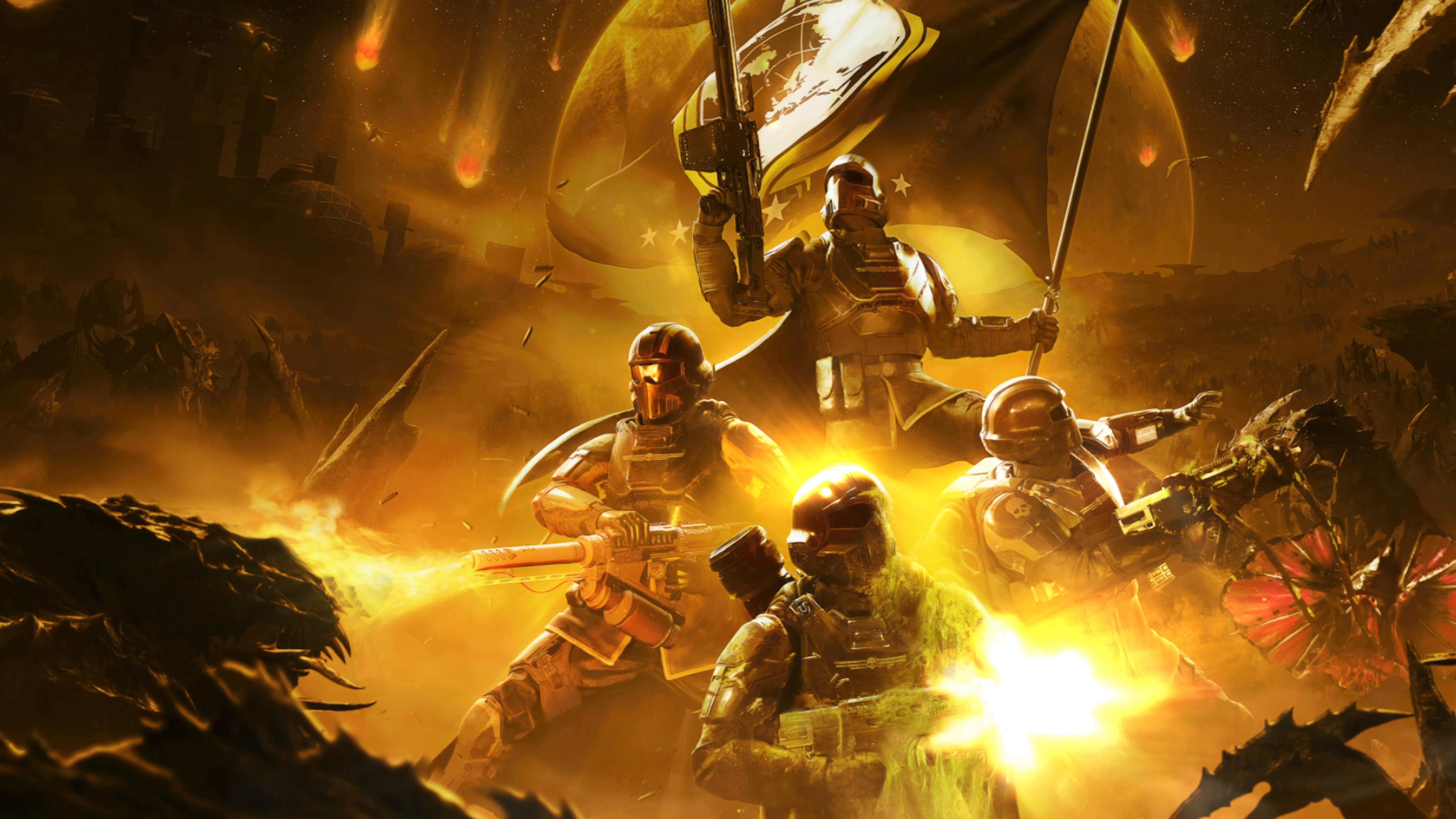 Helldivers 2 Live Wallpapers 4k Hd