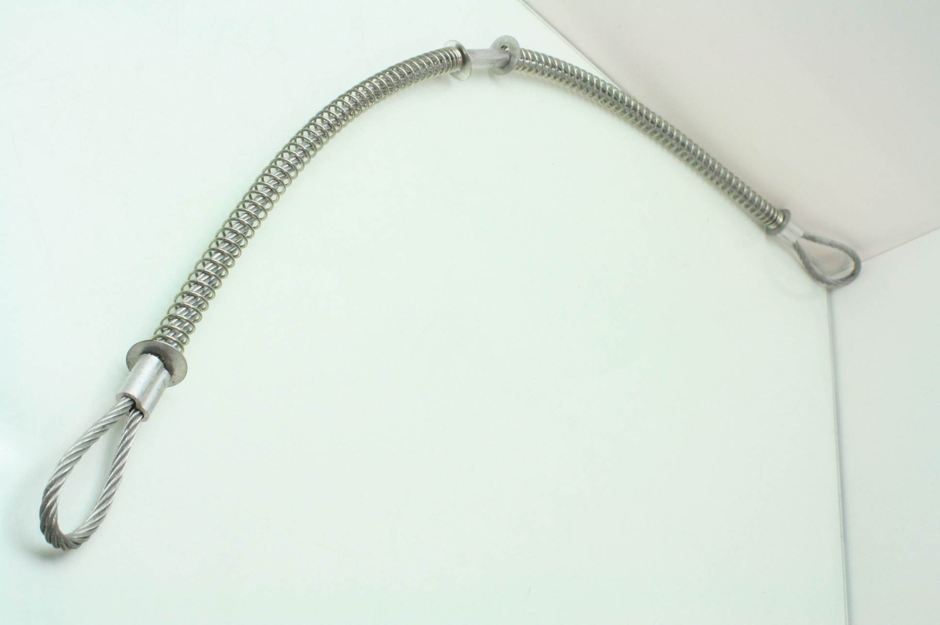 9 Grainger OSHA Approved 3MC04B Wire Rope Safety Cables / 1/4" Diameter x 38" eBay