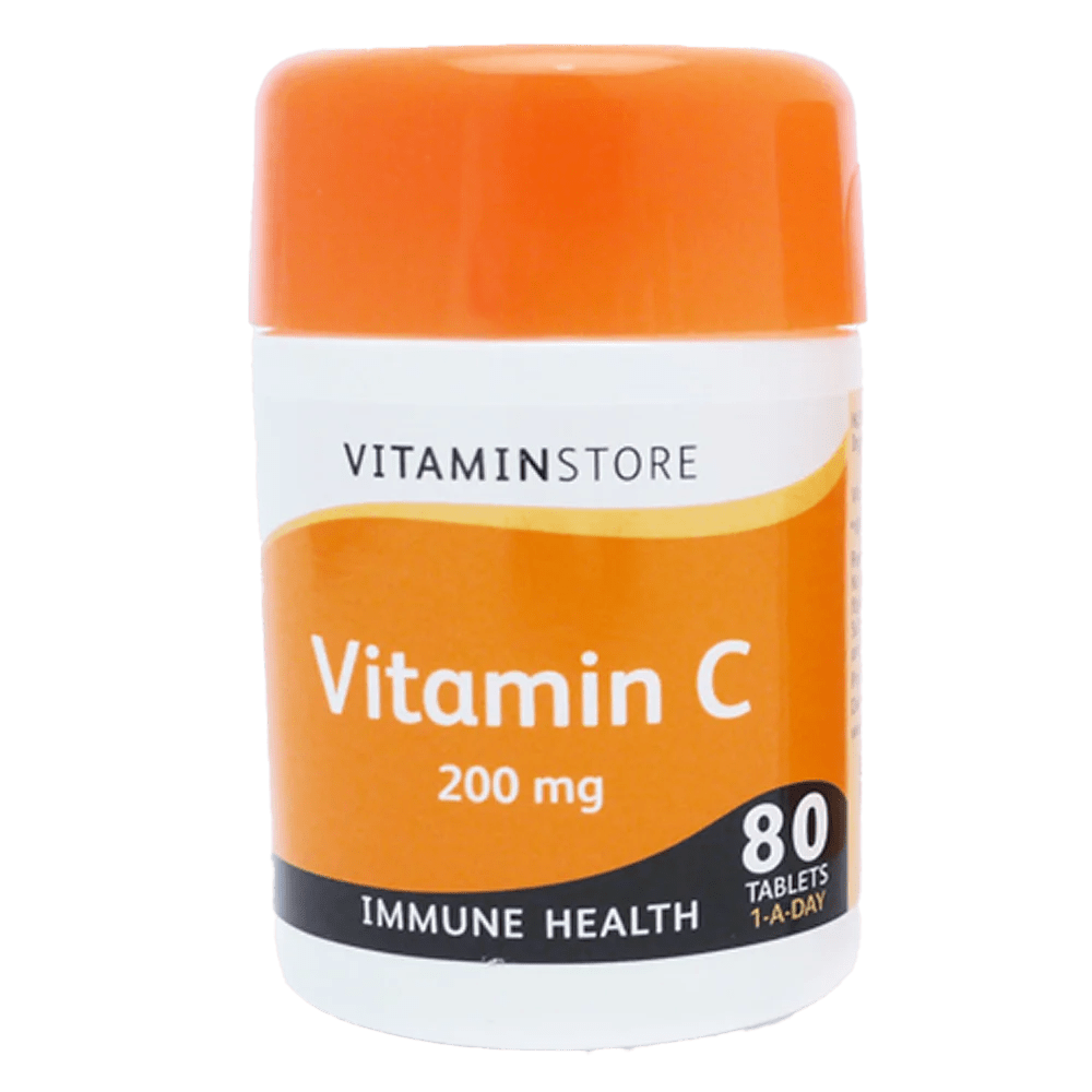 Vitamin Store Vitamin C Tablets 200mg 80’s Motion Supplements