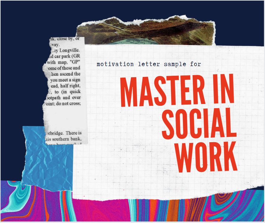 Motivation letter for master’s in social work sample