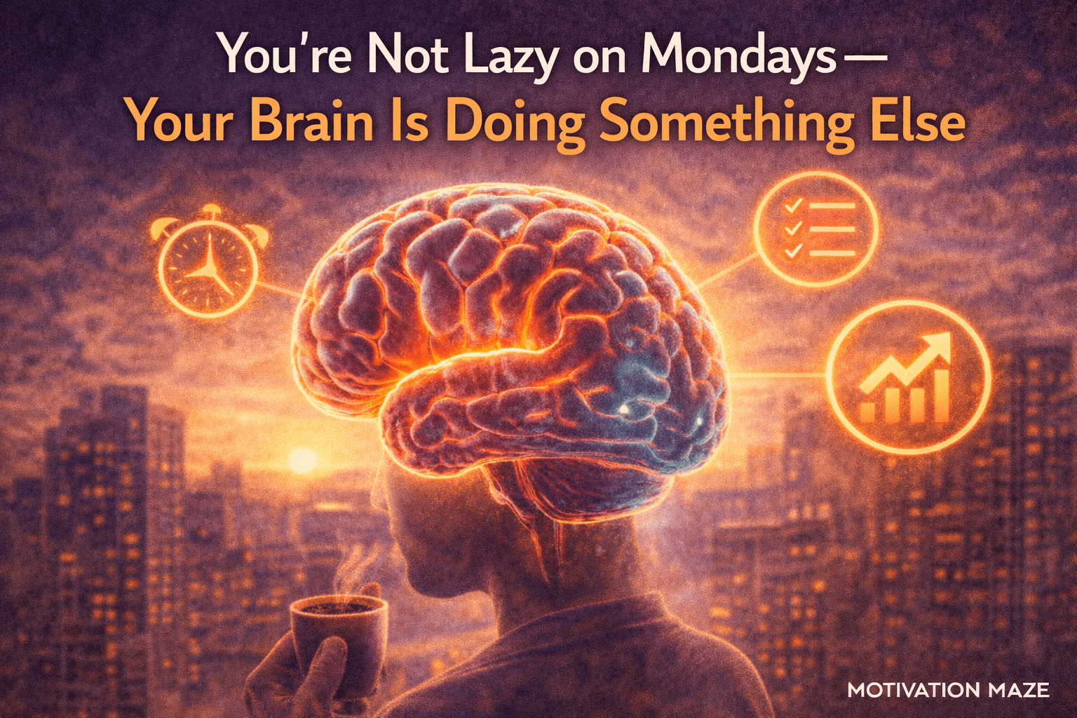 You’re Not Lazy on Mondays Your Brain Is Doing Something Else