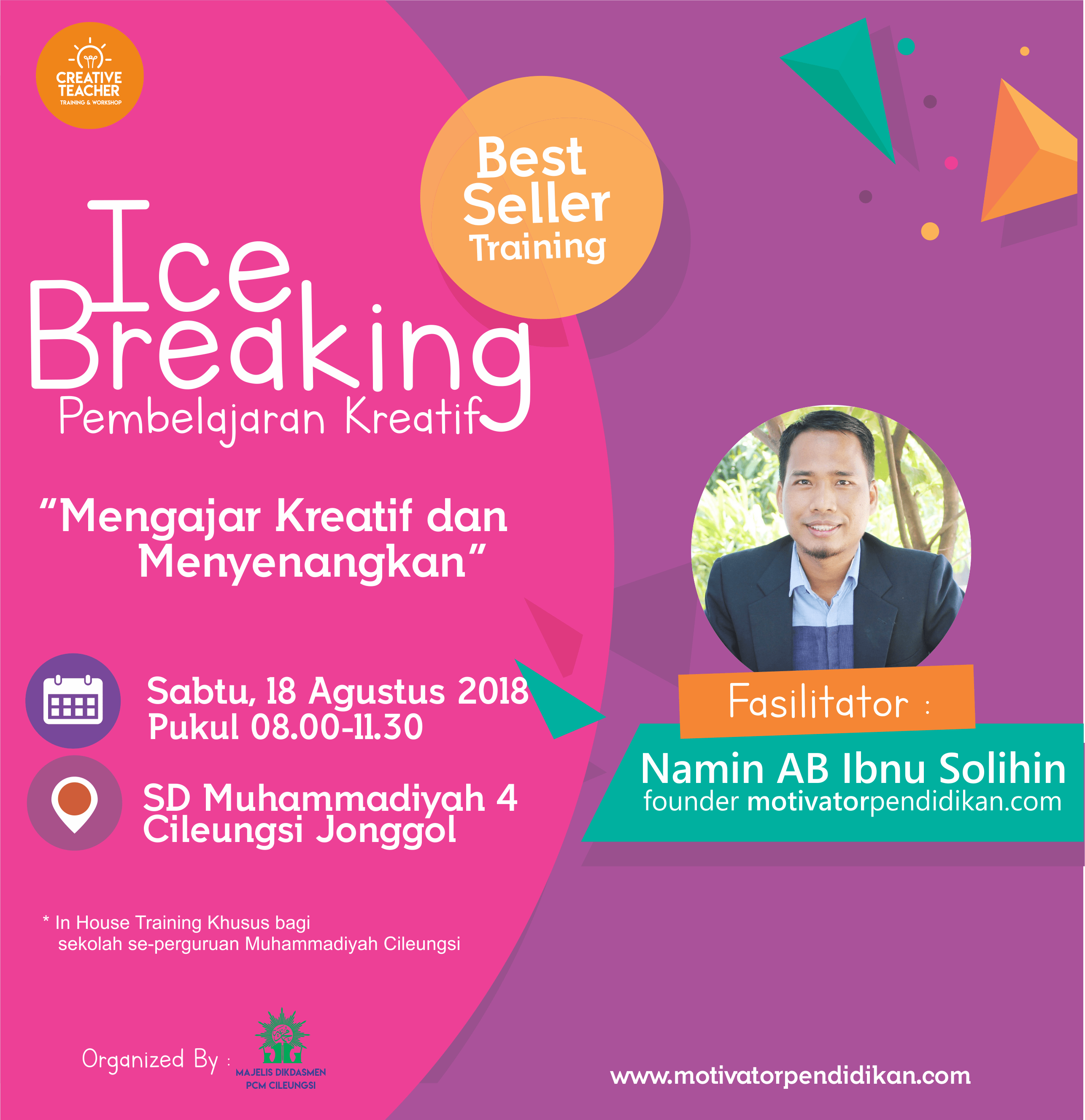 Contoh 70 Poster Kreatif dan Keren Motivator Pendidikan No.1