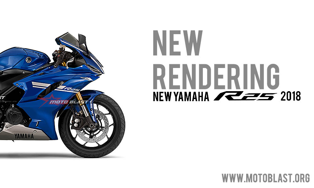Rendering New Yamaha R25 by motoblast Part 1.  MOTOBLAST