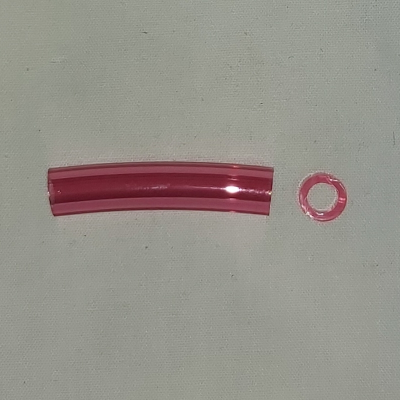 Fuel Pipe 6mm ID Transparent RED