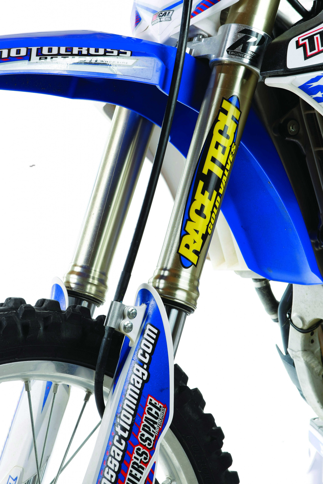 MXA TEAM TESTED RACE TECH YZ450F SUSPENSION MODS Motocross Action