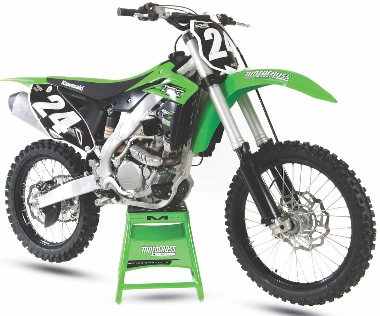 Motocross Action Magazine 2016 KAWASAKI KX250F MXA RACE TEST