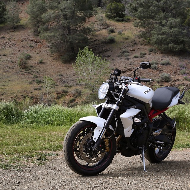 Triumph Street Triple Single Headlight Conversion Bar Mount