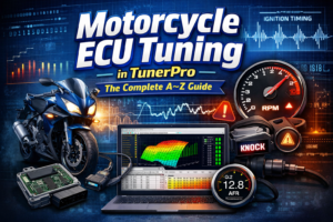 Motorcycle ECU Tuning in TunerPro: The Complete A–Z Guide to Fuel