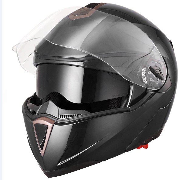 Auto Darkening atau Double Visor Helmet 