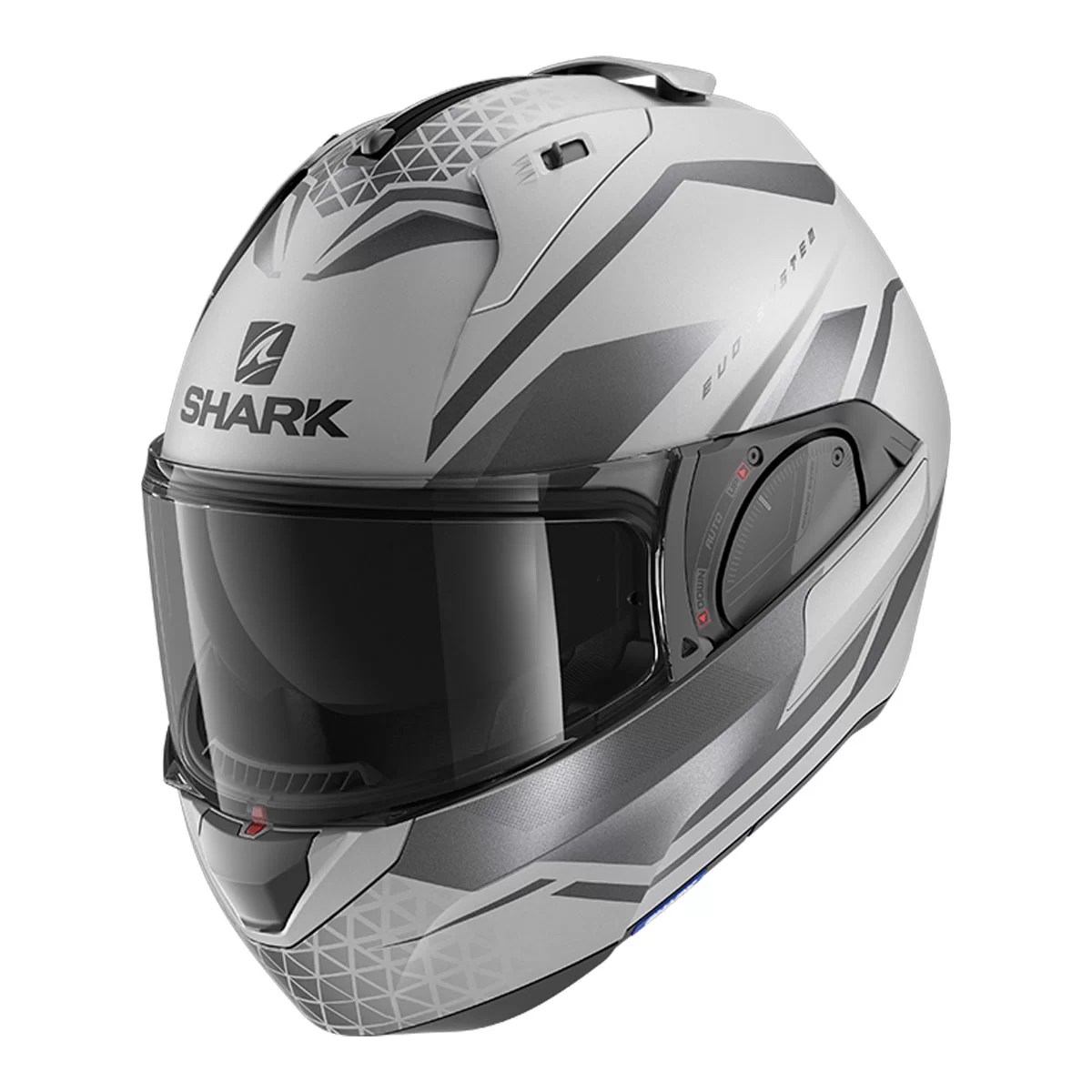 Casco Abatible Shark Evo Es Yari Plata/antracita – Moto House Parts