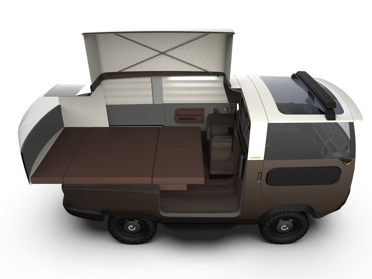 Xbus Camper la autocaravana eléctrica de bolsillo Eléctricos Motor