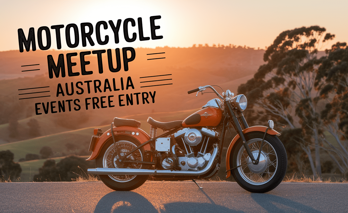 Motorcycle Meetup Australia Events Free Entry