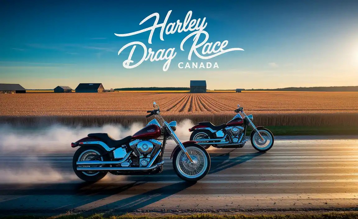 Motorcycle Drag Racing in Canada for Harley Riders