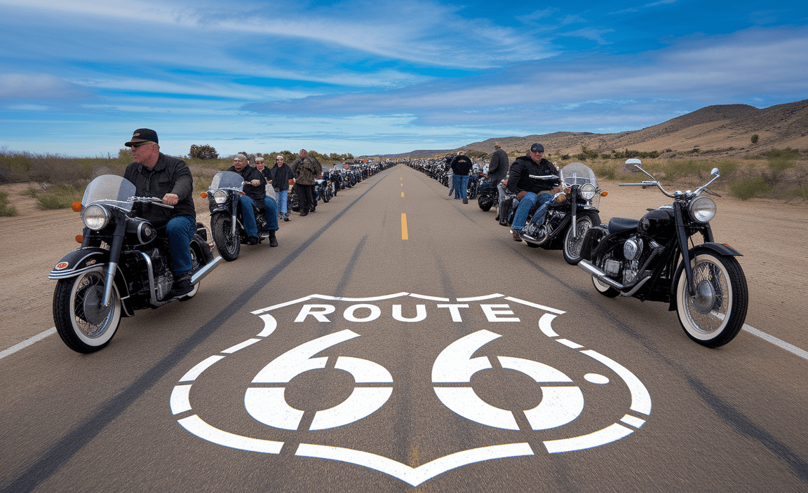 Vintage Motorcycle Event on Route 66 This Weekend