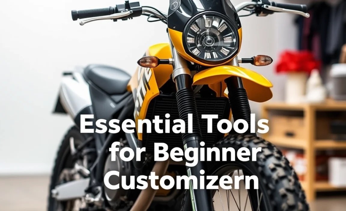 Essential Tools for Beginner Customization